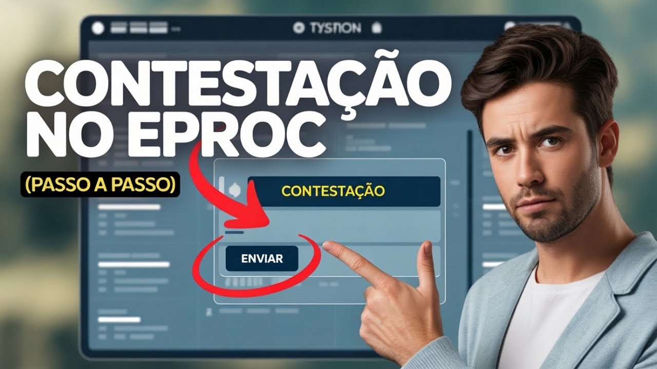Como protocolar uma CONTESTAÇÃO no EPROC do TJSP? Passo a Passo 2026