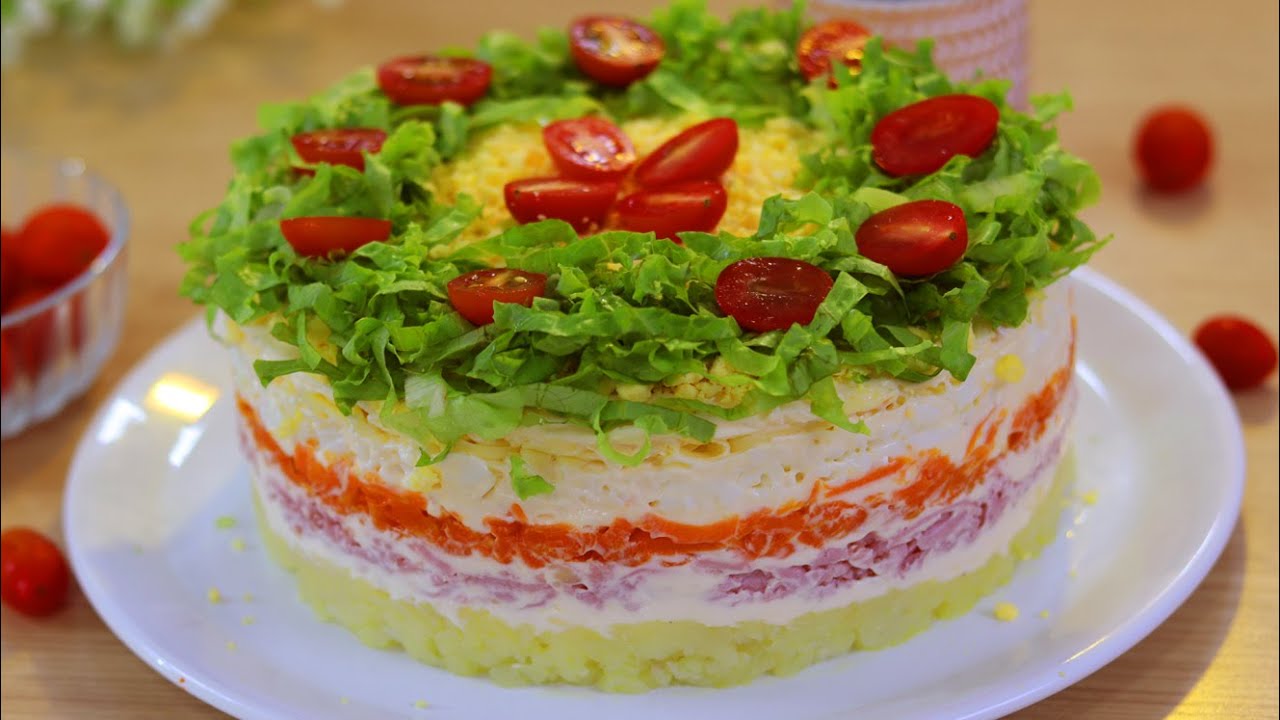 ESSA SALADA EU NUNCA TINHA PROVADO! SALADA MIMOSA RUSSA LINDA E MUITO GOSTOSA – Dika da Naka