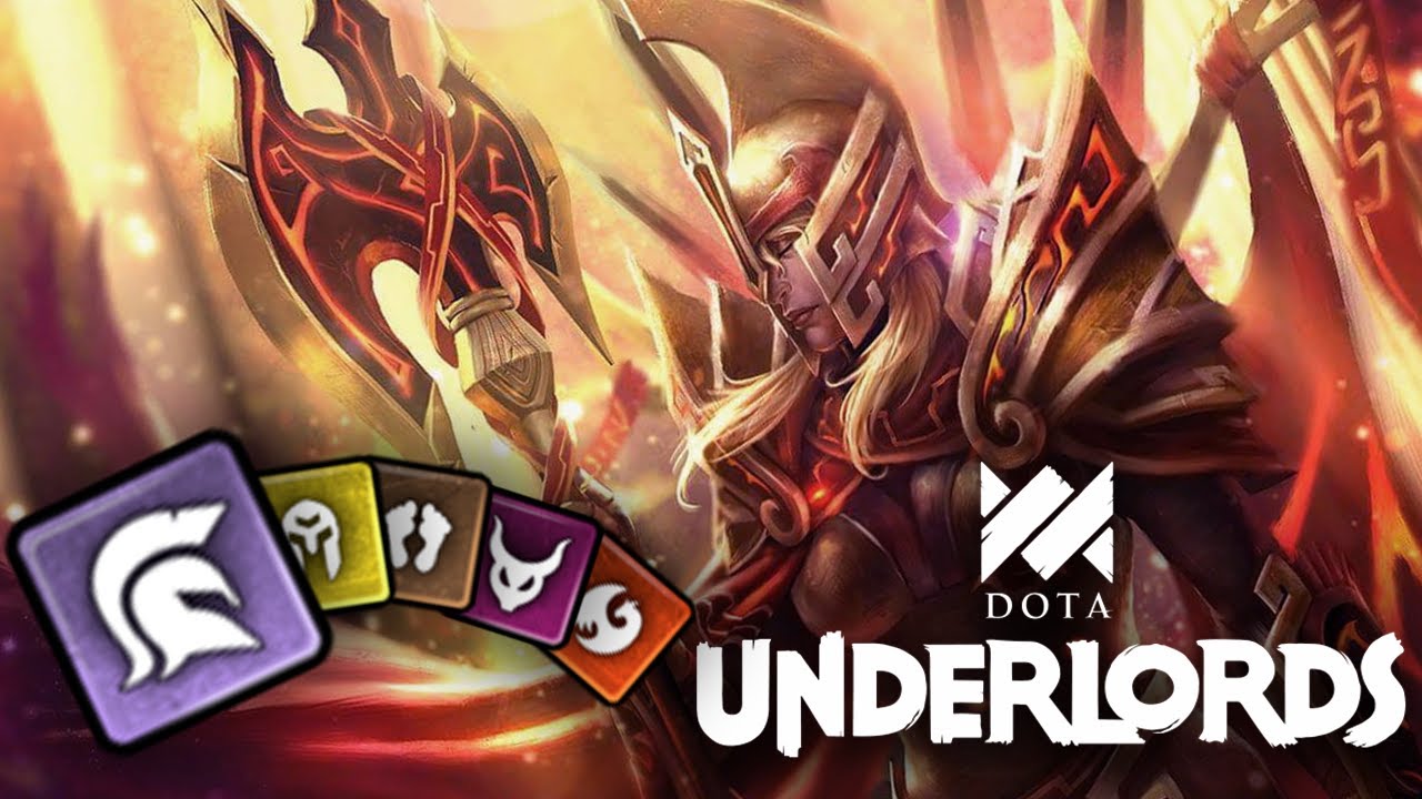 THE REAL LEGION COMMANDER CARRY, Mega Lucky RNG | Dota Underlords Standard Match | Big Boss