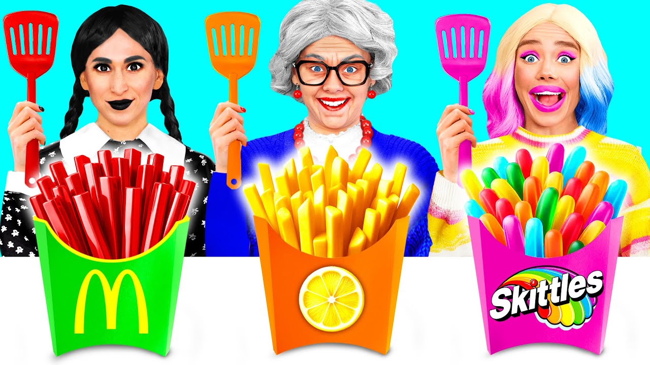Wednesday McDonald&rsquo;s vs Babcia &mdash; Kulinarne Wyzwanie od GoFun Challenge