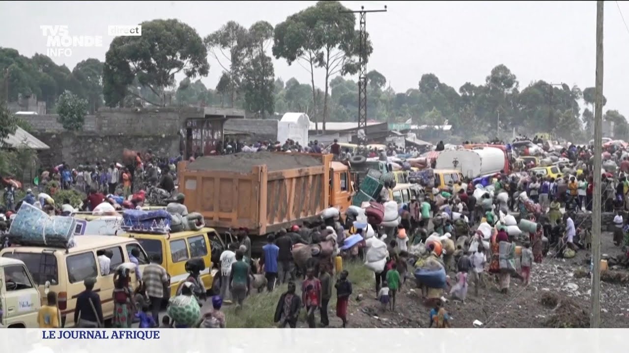 RD Congo : des habitants fuient Sake touchée par les combats