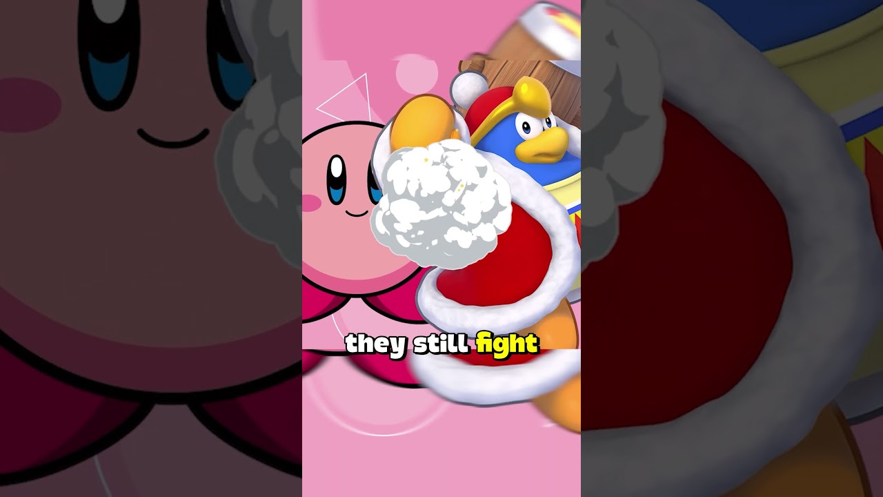 Kirby and Dedede BFFs