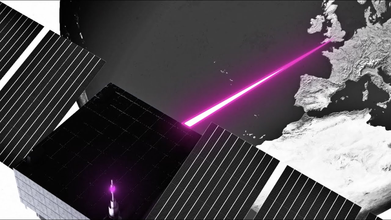 Quantum communications with satellites
