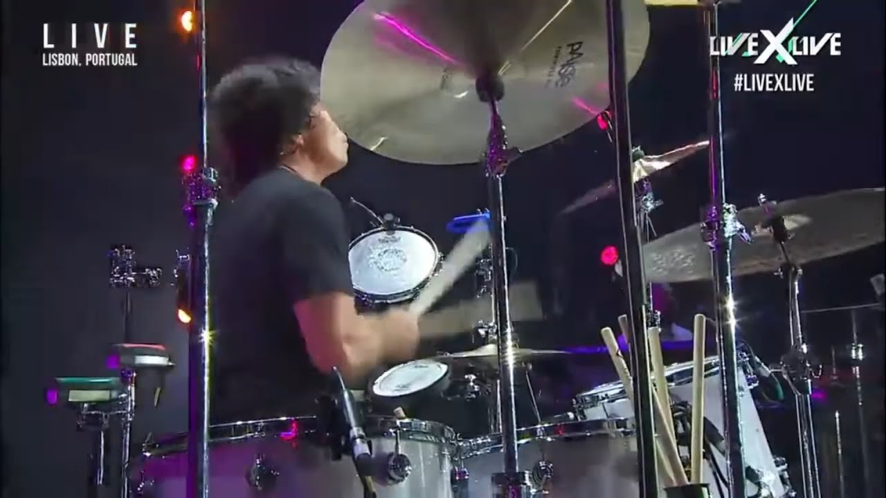Matt Flynn Drum Solo (Maroon 5 - Rock in Rio Lisbon 2016 | LiveXLive Broadcast)
