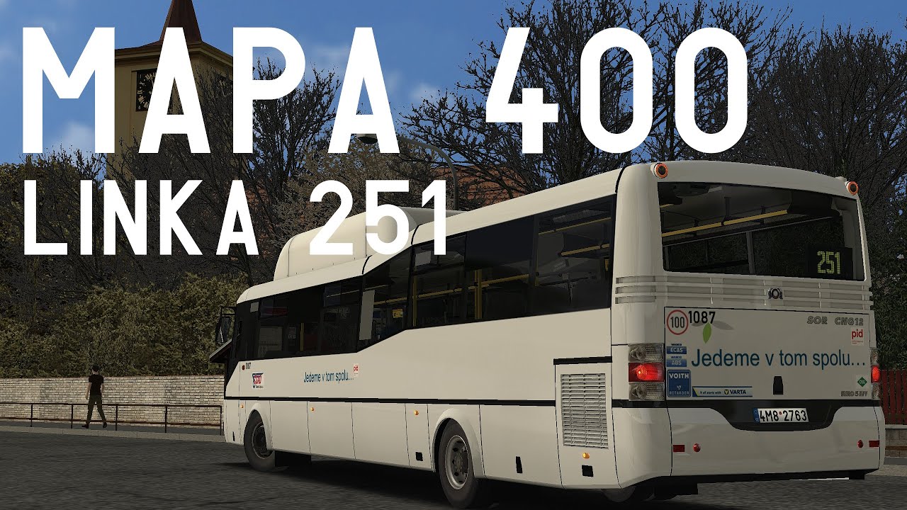 OMSI 2 | Mapa 400 | Linka 251 | SOR CNG 12
