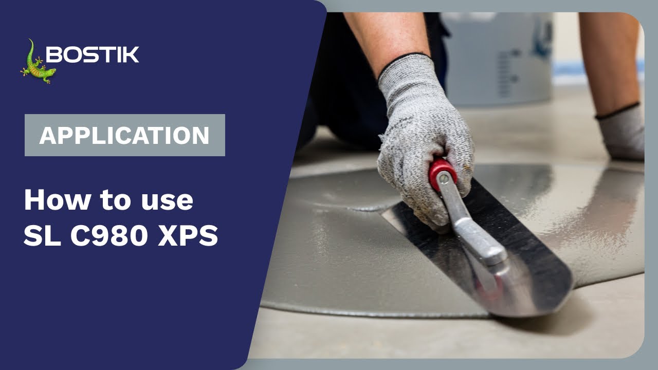 Bostik SL C980 XPS - very heavy duty  subfloor levelling compound | Application |Bostik Construction