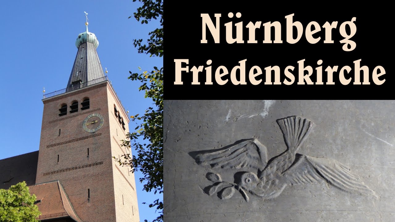 NÜRNBERG-ST. JOHANNIS (N), Ev. Friedenskirche - Vollgeläute (Turmaufnahme)