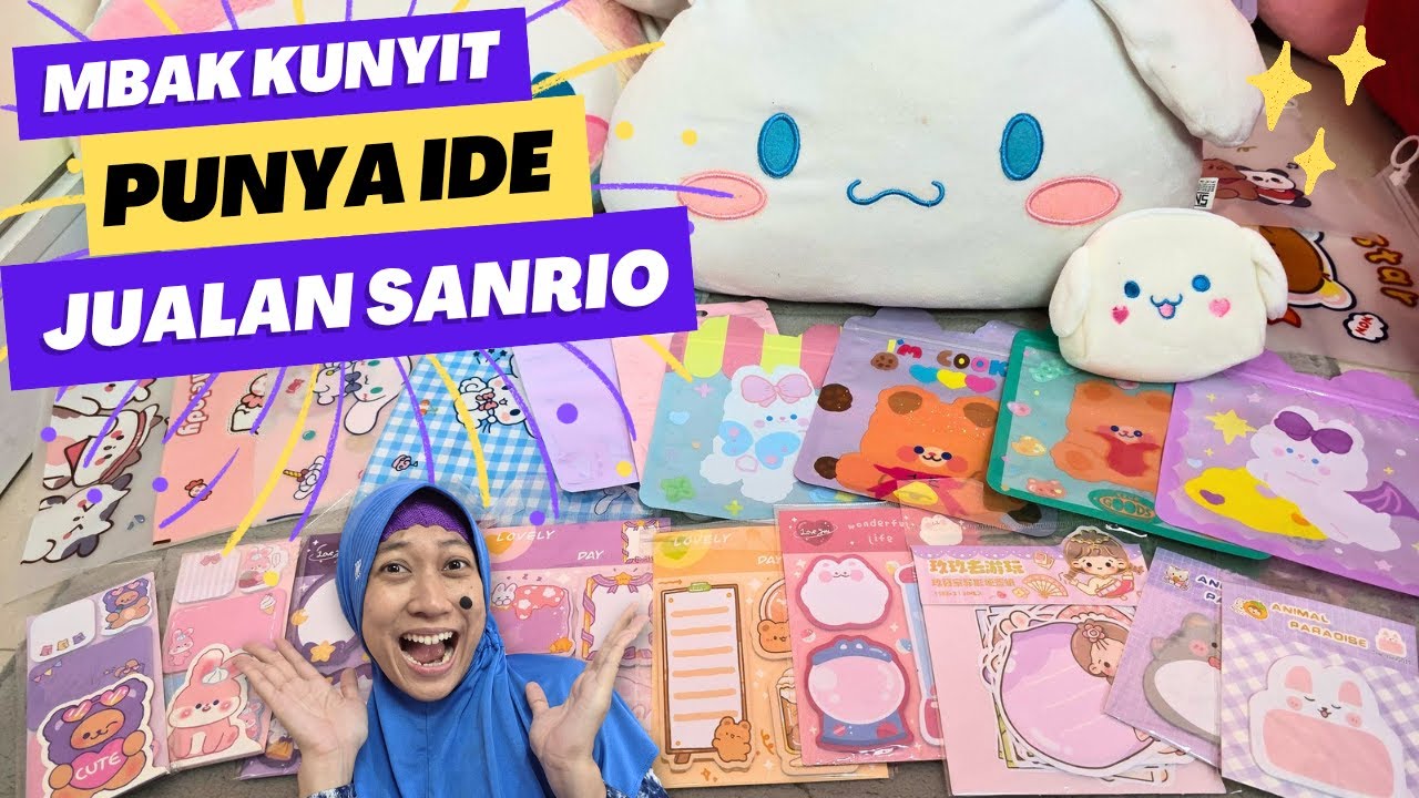 Mbak Kunyit Punya Ide Bisnis Pernak Pernik Sanrio 😄 Asti Kunyit - Bunda Aqilla Eps 432
