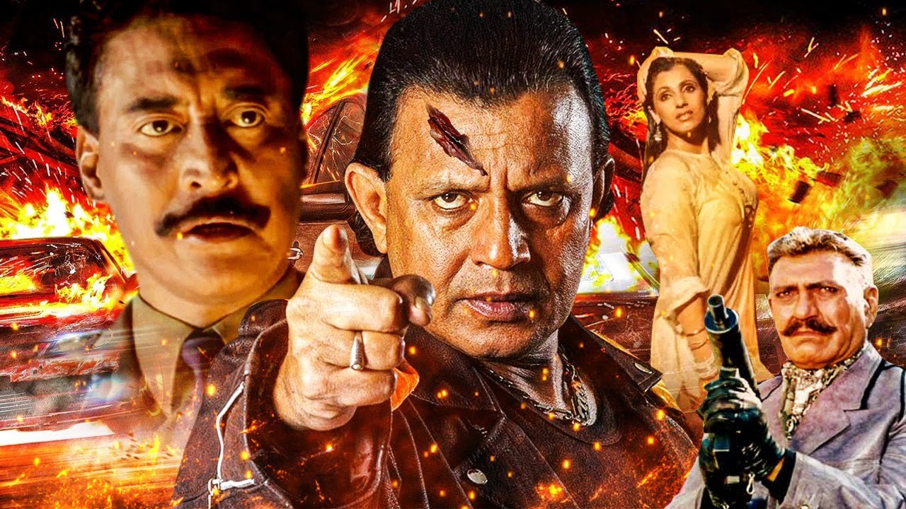 जिस दिन तू ये वर्दी पहना छोड़ देगा वो  दिन तेरी जिंदगी का आखरी दिन होगा | MITHUN DANNY ACTION MOVIE