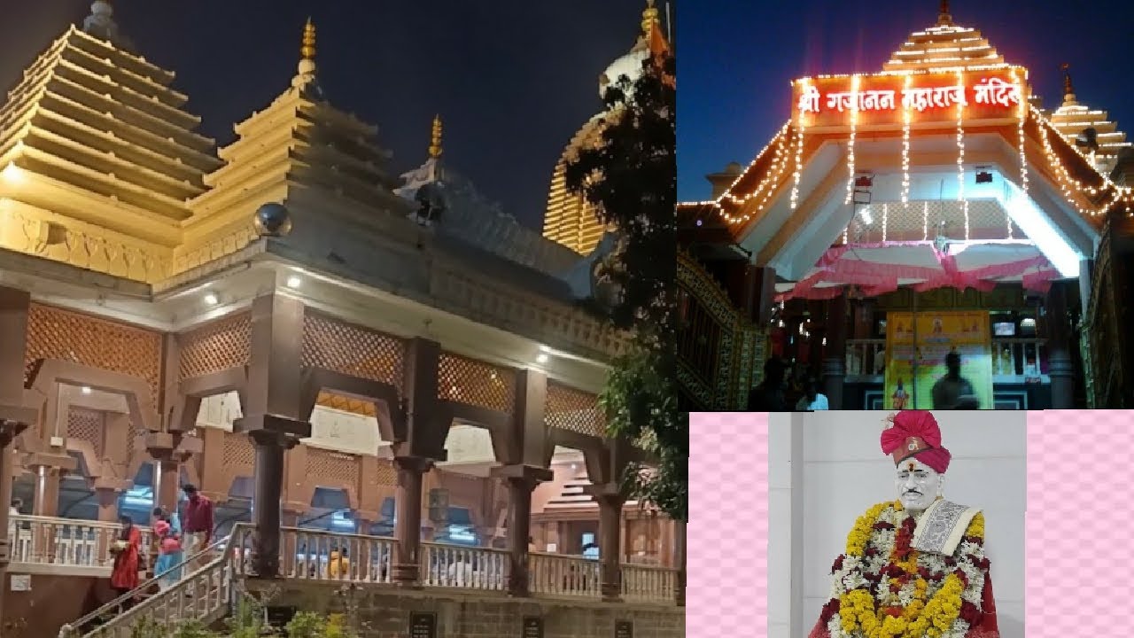 Gajanan Maharaj Mandir 😍 Aurangabad #aurangabad #mh20 #vlog #poojamh20 #sambhajinagar #gajanana