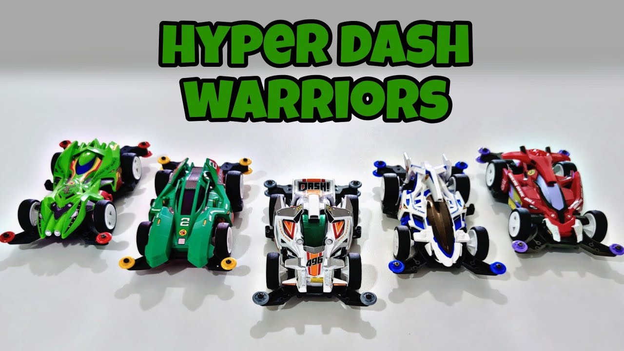 Mini 4WD Showcase: Hyper Dash Warriors (Hyper Dash Yonkuro)