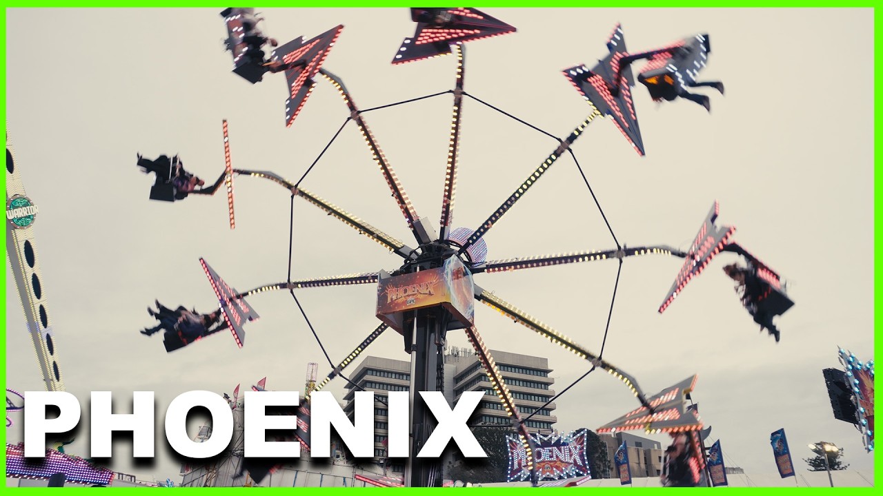 Phoenix - Insane Flat Ride -  Off Ride Footage - EKKA 2024