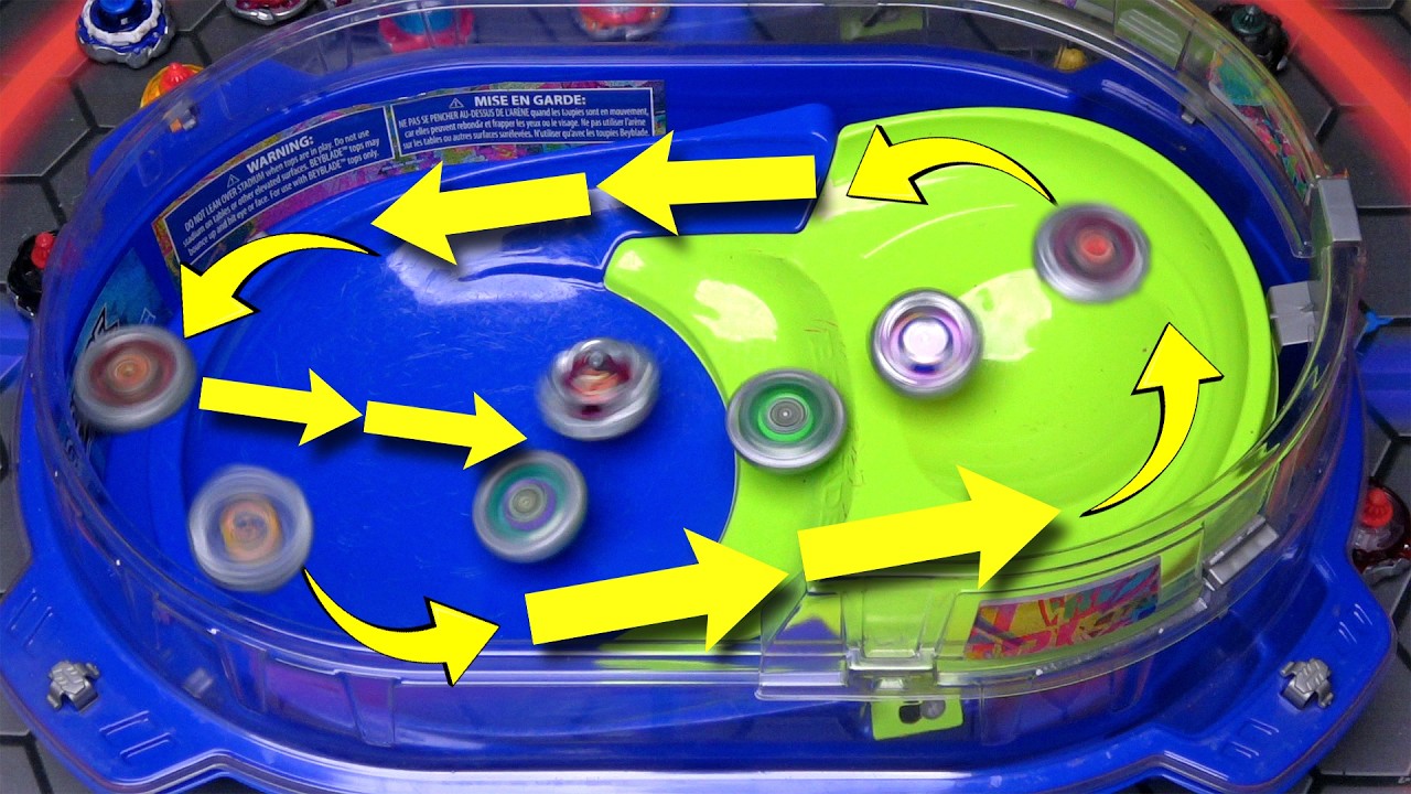 Мы устроили битву BEYBLADE X на стадионе HYPER RAMP, и вот что произошло.