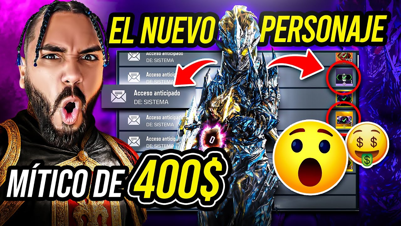 LA NUEVA SKIN MITICA DE 400$ ME LA REGALARON 🤑 ¿VALE LA PENA? TIENE HUMO MITICO