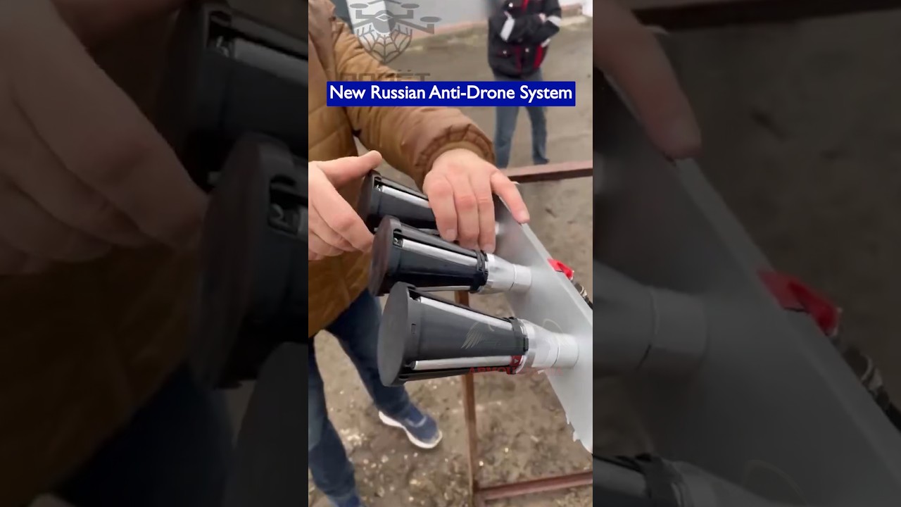 New Russian Anti-Drone 3-Barrel Launcher to Counter FPV Drones