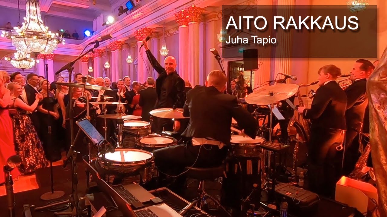 Juha Tapio - AITO RAKKAUS - Drum cam (Linnan juhlat 2024)