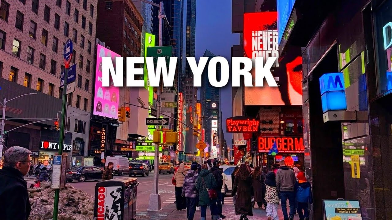 New York City LIVE Manhattan on Friday (February 27, 2026)