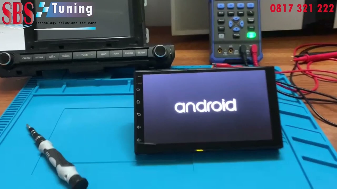 Sửa màn hình android ô tô không lên nguồn, đen màn hình