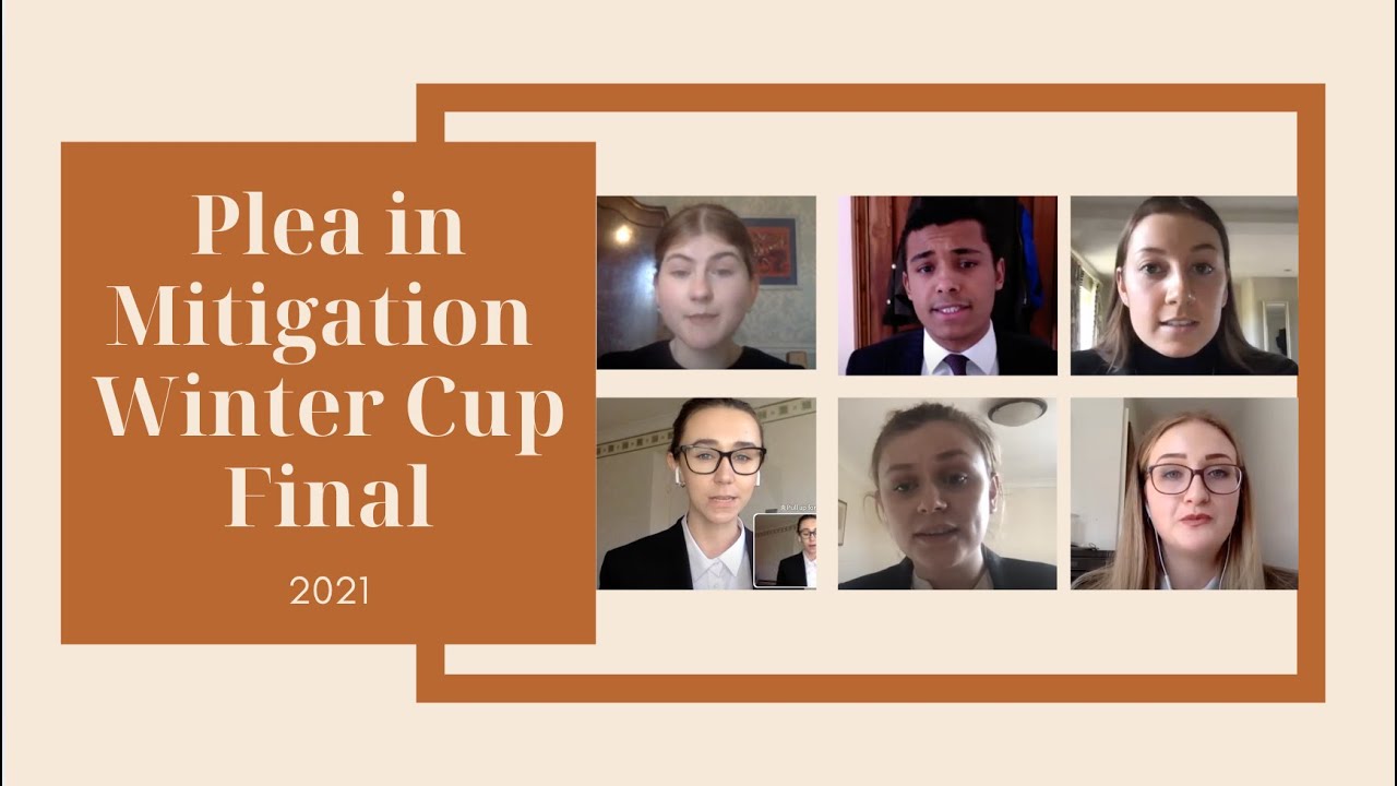 Plea in Mitigation Winter Cup Final 2021