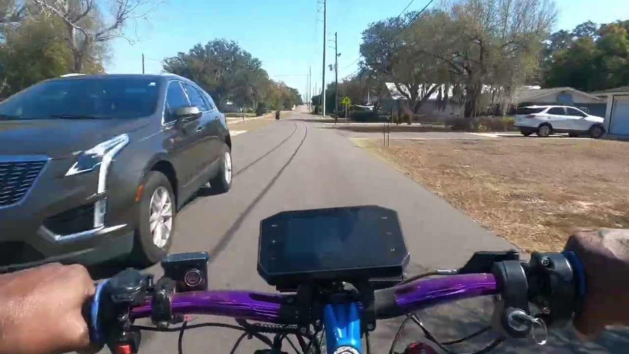 Ebike ride video on a nice sunny day 