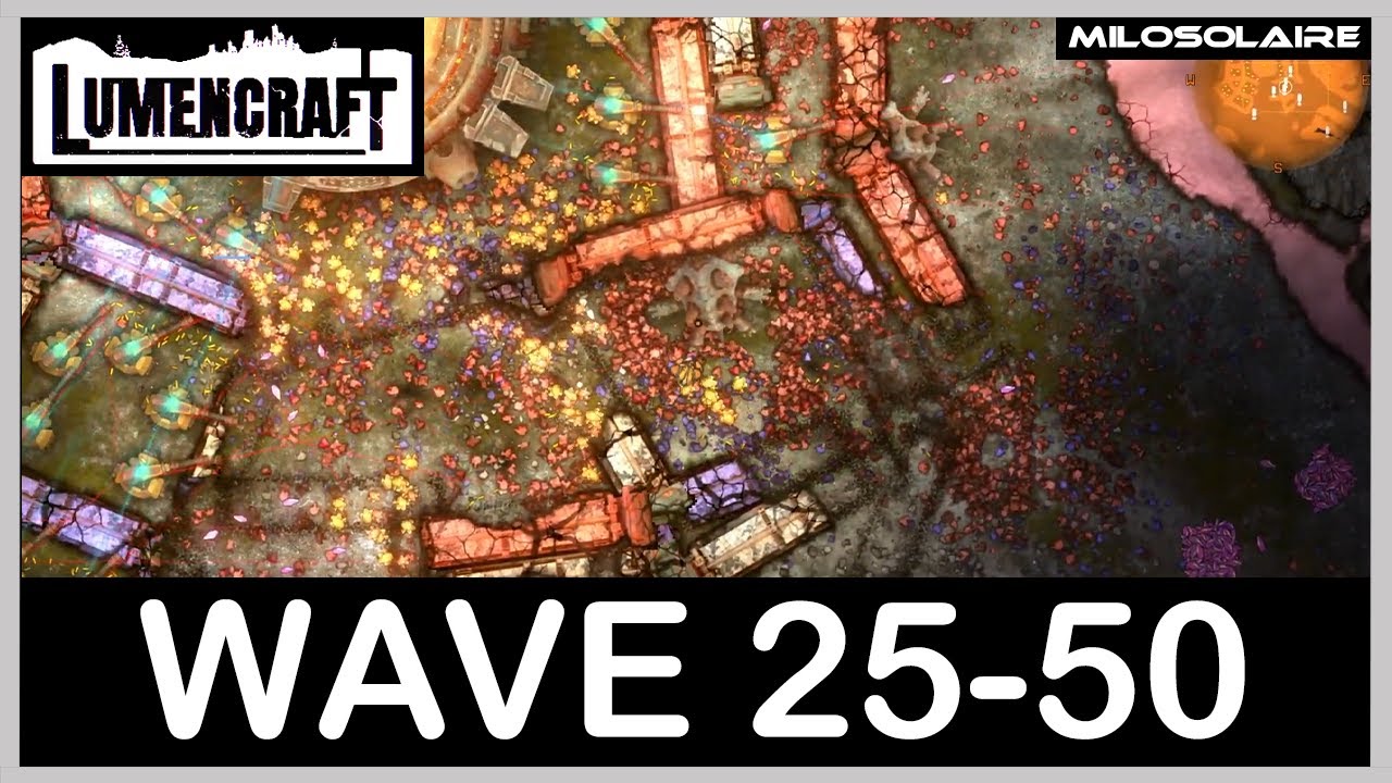 Lumencraft - Underground Survival - Wave 25-50