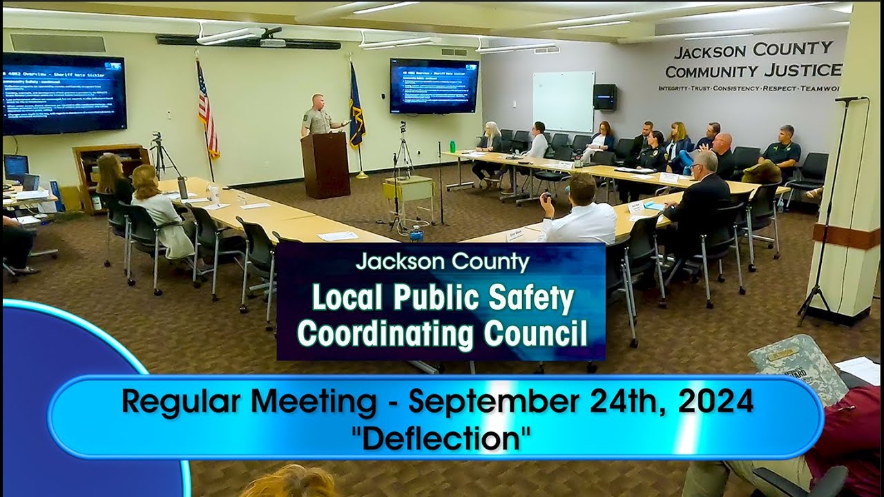 September Local Public Safety Coordinating Council Meeting &ndash; Deflection