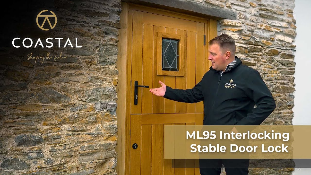 ML95 Interlocking Stable Door Lock | Coastal Group