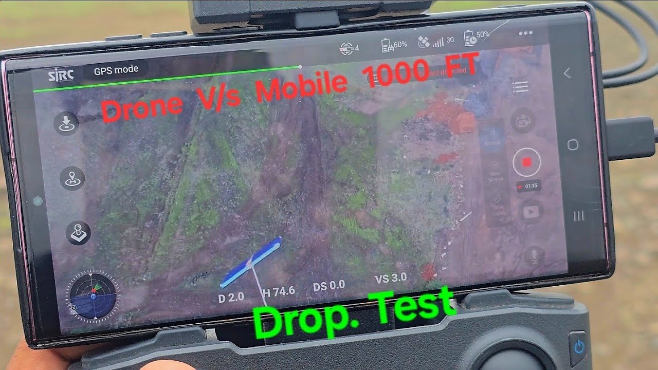 Drone  V/s. Mobile  Phone  girare. Hain📲☎️📱