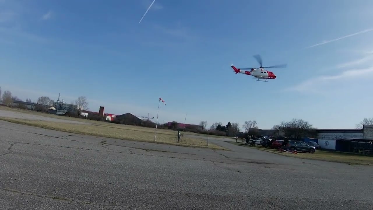 Druhý záletový deň vrtuľníček Goosky...video z kamerky na čiapke.