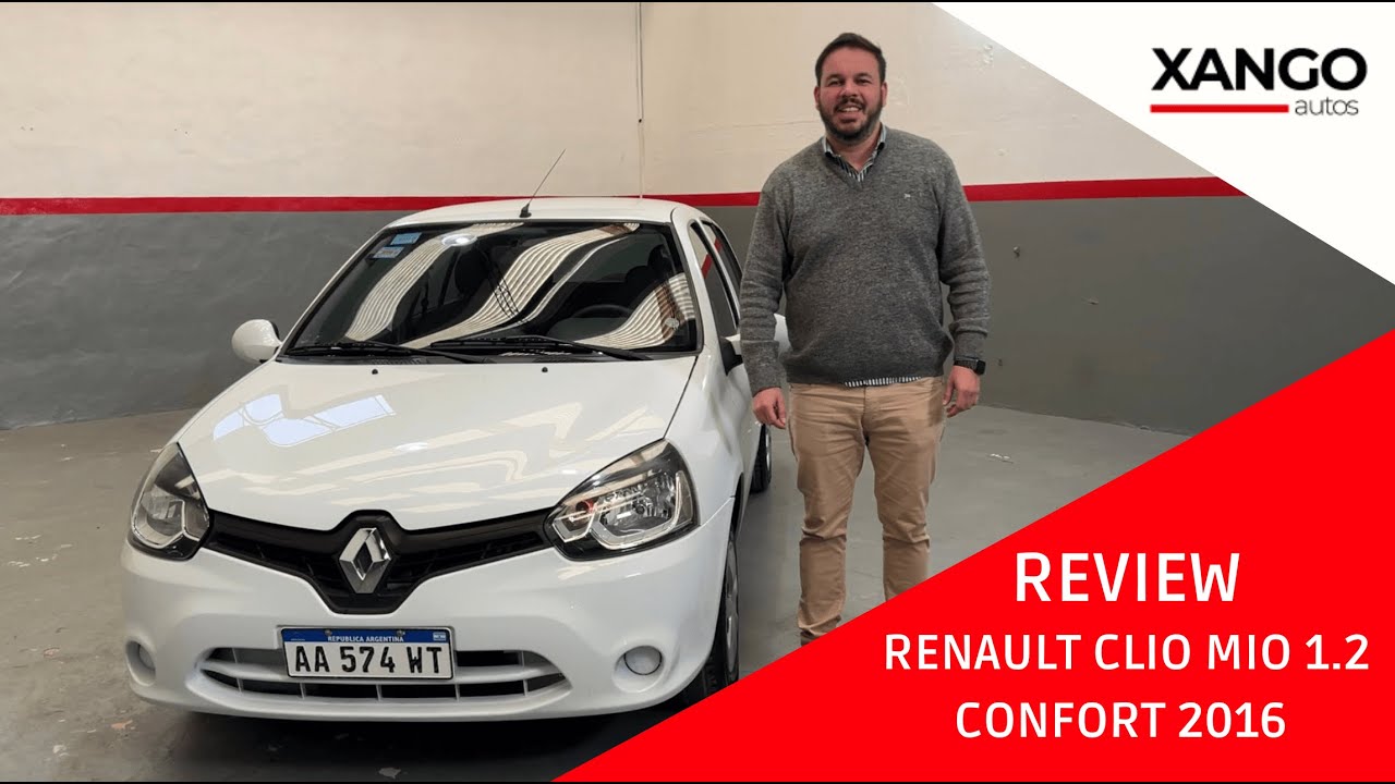 REVIEW RENAULT CLIO MIO 1.2 CONFORT 2016 - XANGO AUTOS