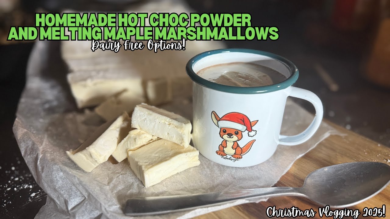 Hot Choc Powder as Requested! Aussie heat and Marshmallow making, not a match made! - Vlogmas 2025