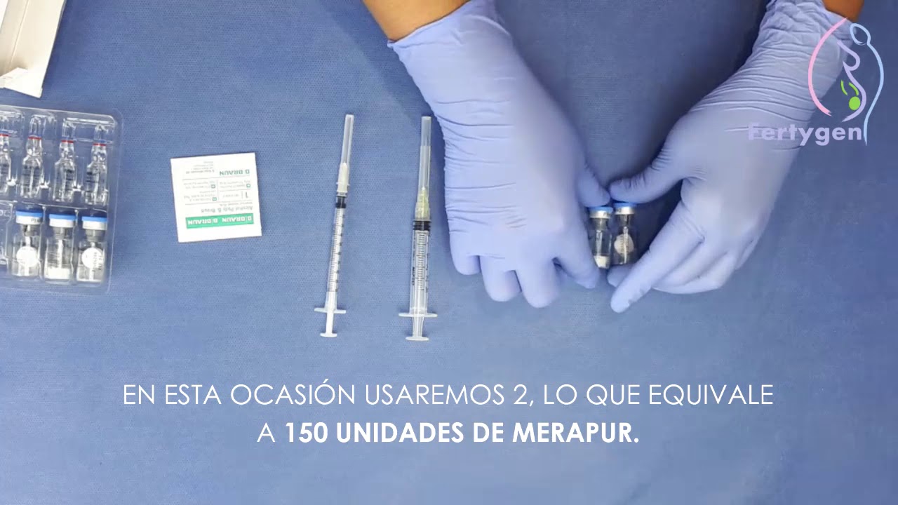 PREPARACIÓN DE MERAPUR DE 75UI