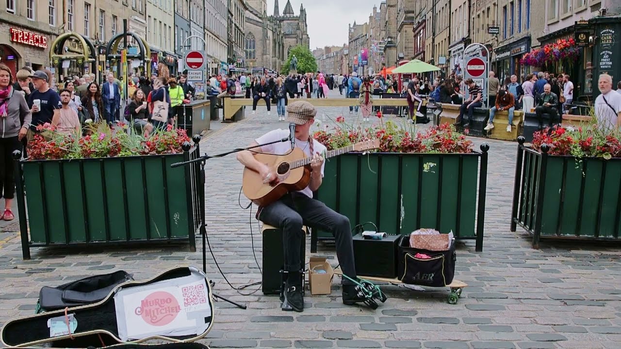 Kodaline , All I Want | Murdo Mitchell Cover (Royal Mile Edinburgh)
