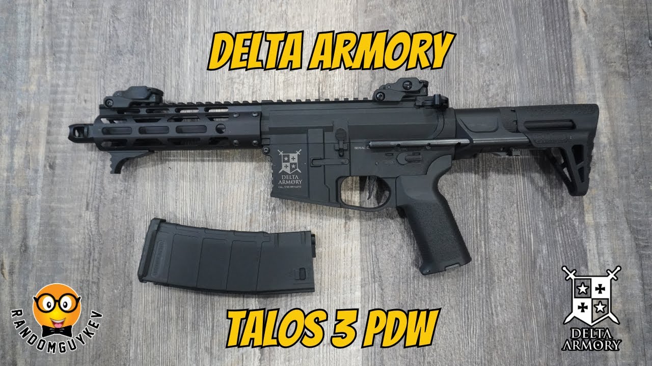 Delta Armory TALOS 3 PDW  | The 2 Minute Review