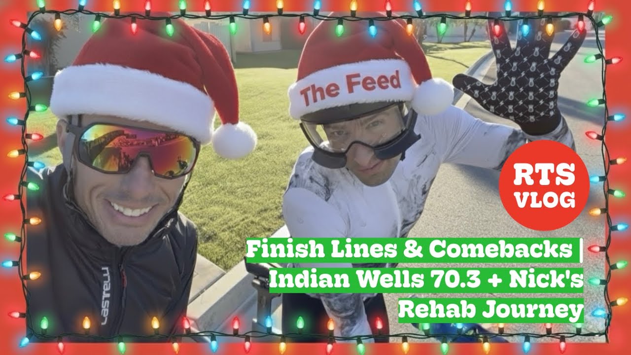 RTS Vlog: Back from Injury, IRONMAN 70.3 Indian Wells & CHRISTMAS