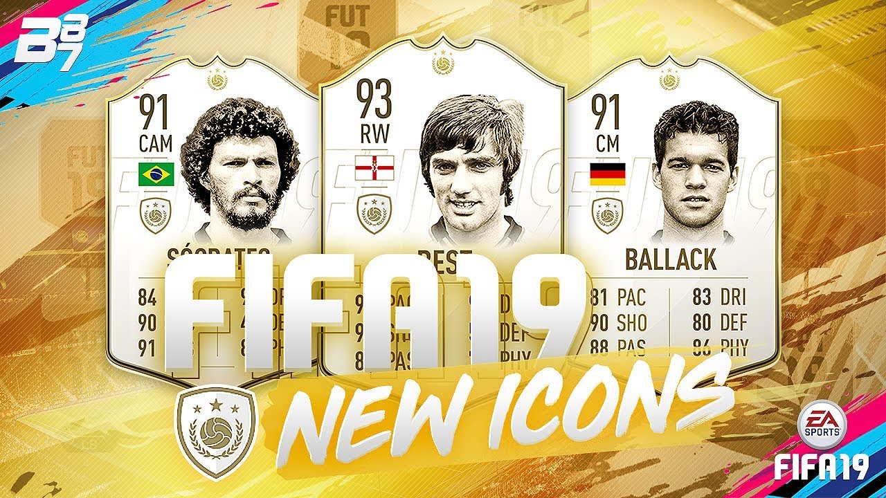 EVERY BRAND NEW ICON IN FIFA 19 ULTIMATE TEAM!
