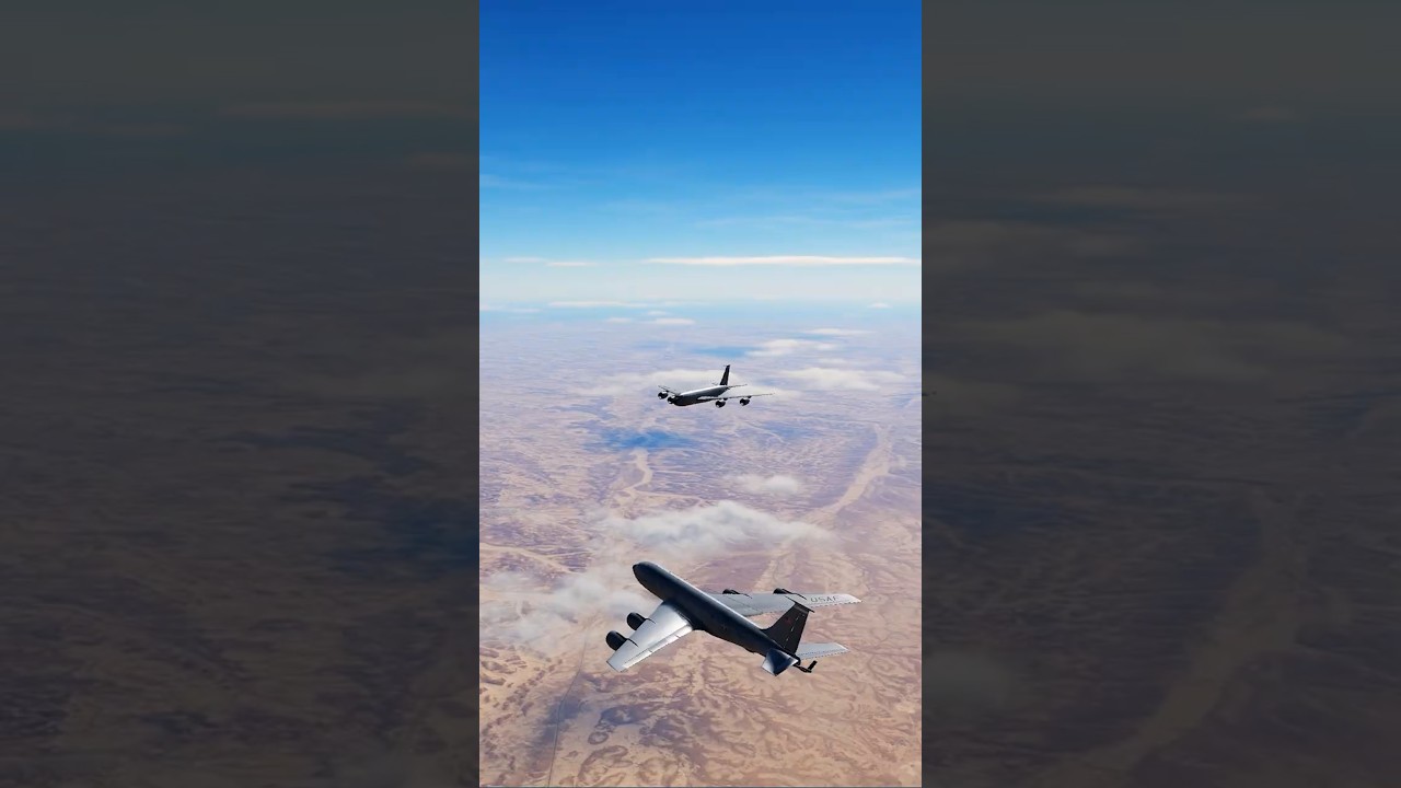 KC-135 Mid Air collision 💀