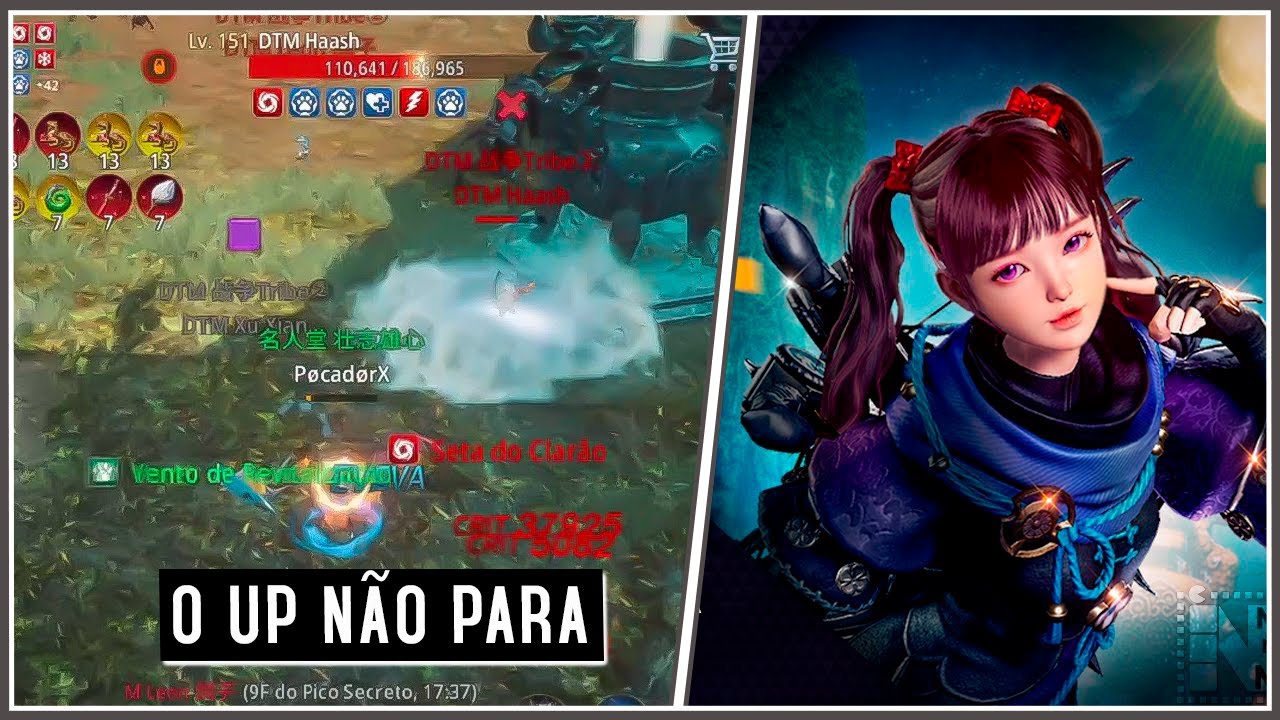 PocadorX, A ARQUEIRA MAIS INSANA DO GAME!? | Cortes do Mir4