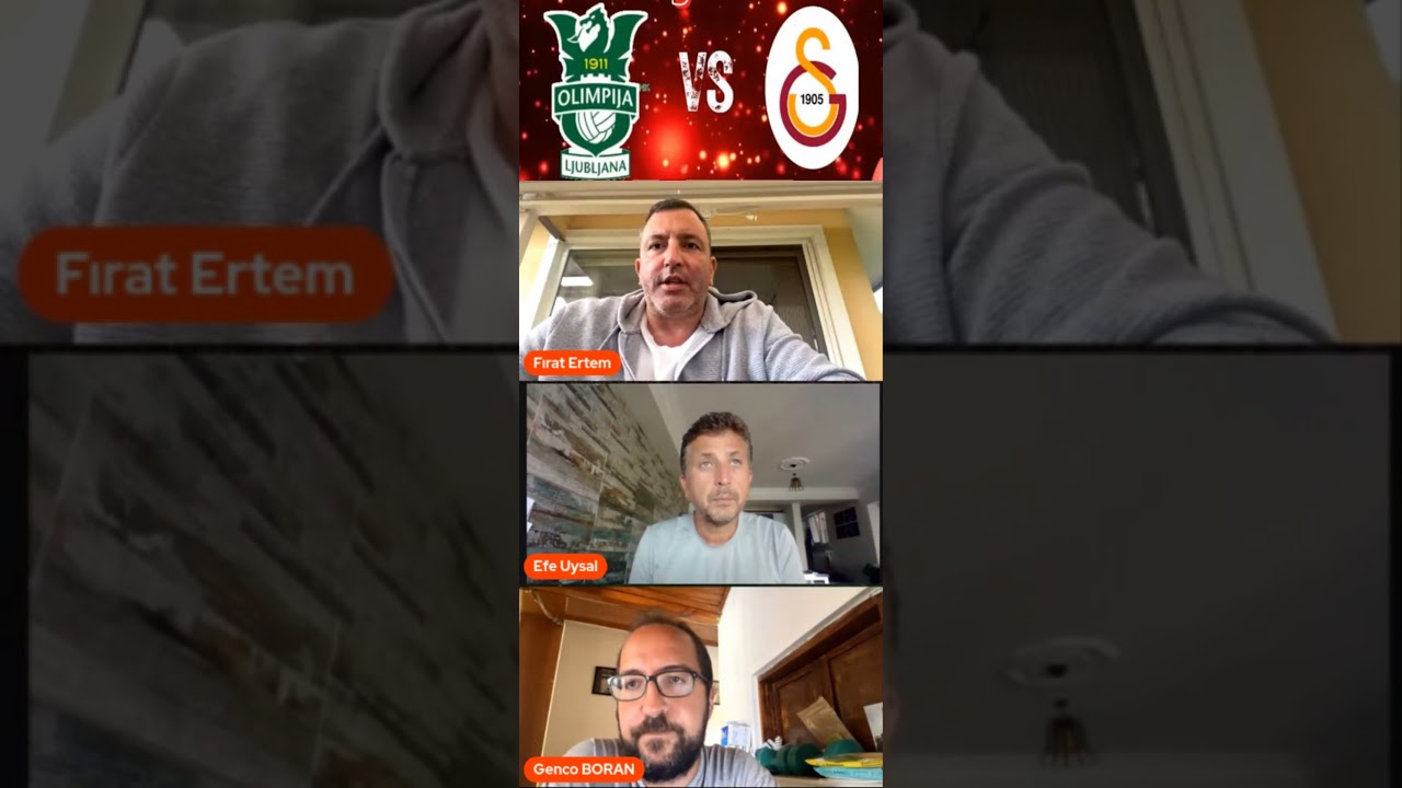 O.Ljubljana - Galatasaray ma&ccedil;ında Fırat Ertem ne diyor? #shorts