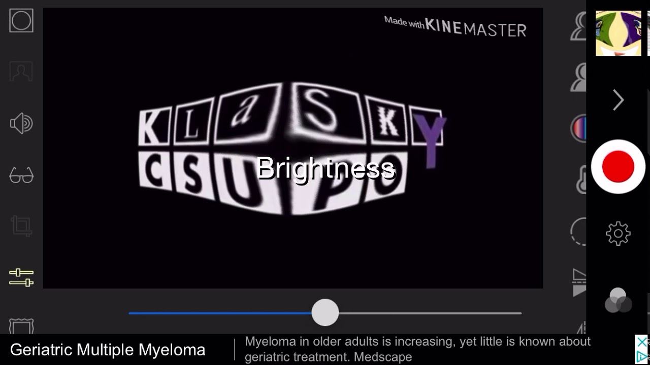 How to make G Major 83 in MegaPhoto and KineMaster