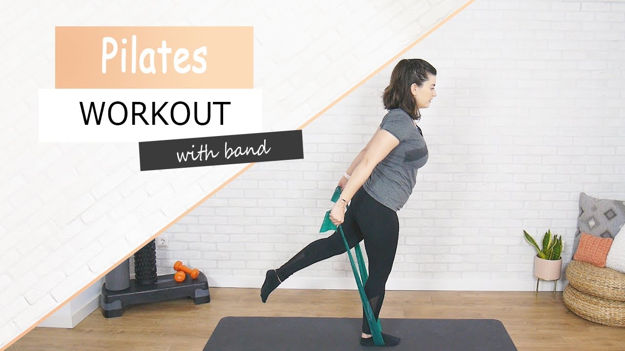 Pilates για όλο το σώμα με ΛΑΣΤΙΧΟ (Μέσο - Αρχάριο επίπεδο)