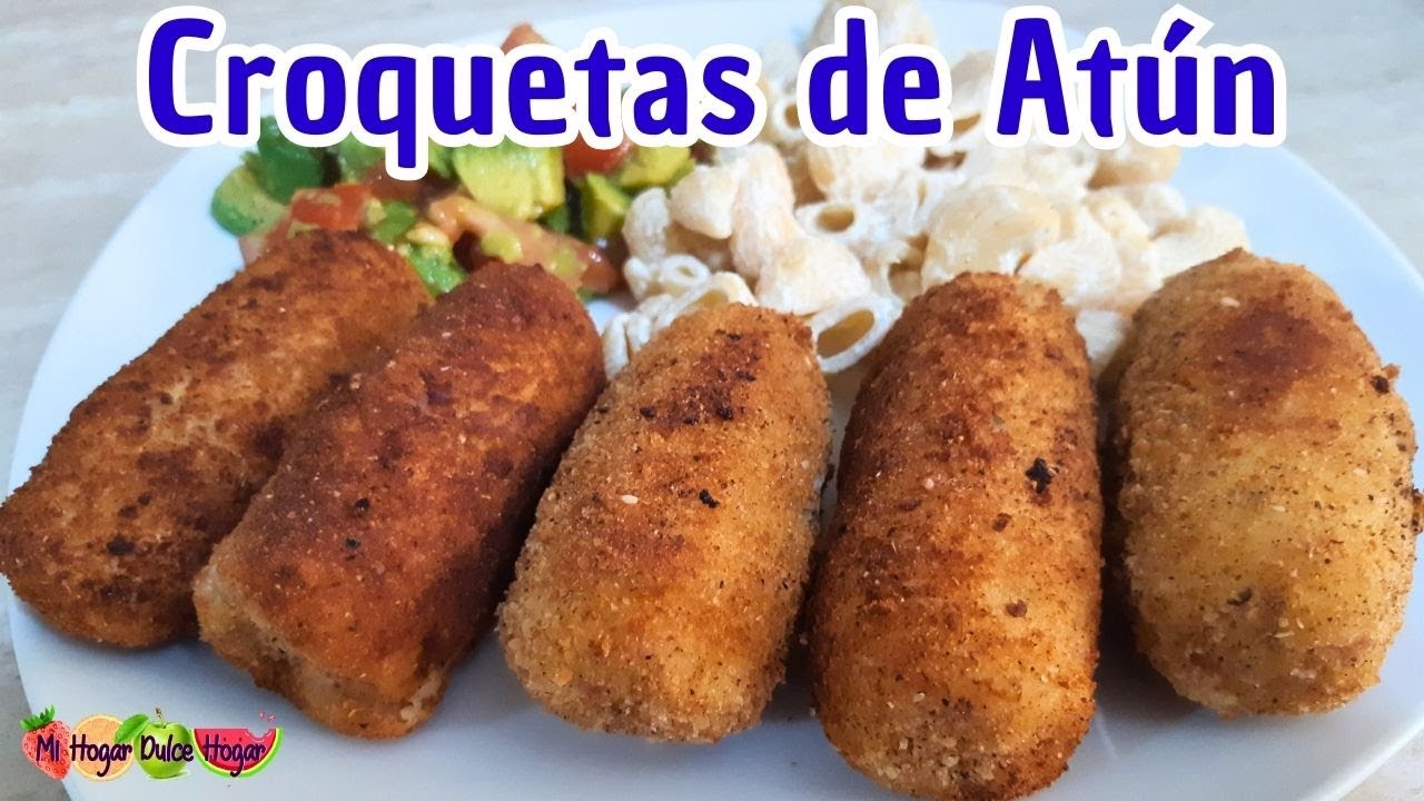 CROQUETAS DE ATUN Receta Fácil ¡Sin Carne! | Mi Hogar Dulce Hogar