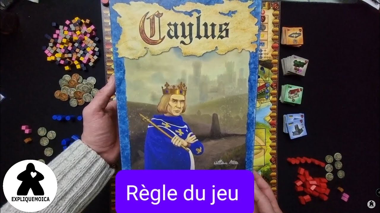 CAYLUS règle du jeu en français par expliquemoica