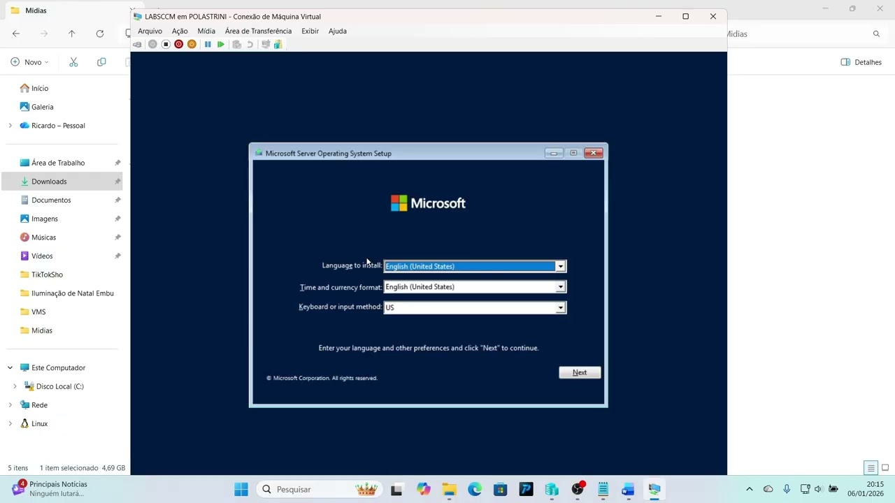 Aula Parte 1° Sobre Microsoft Configuration Manager.