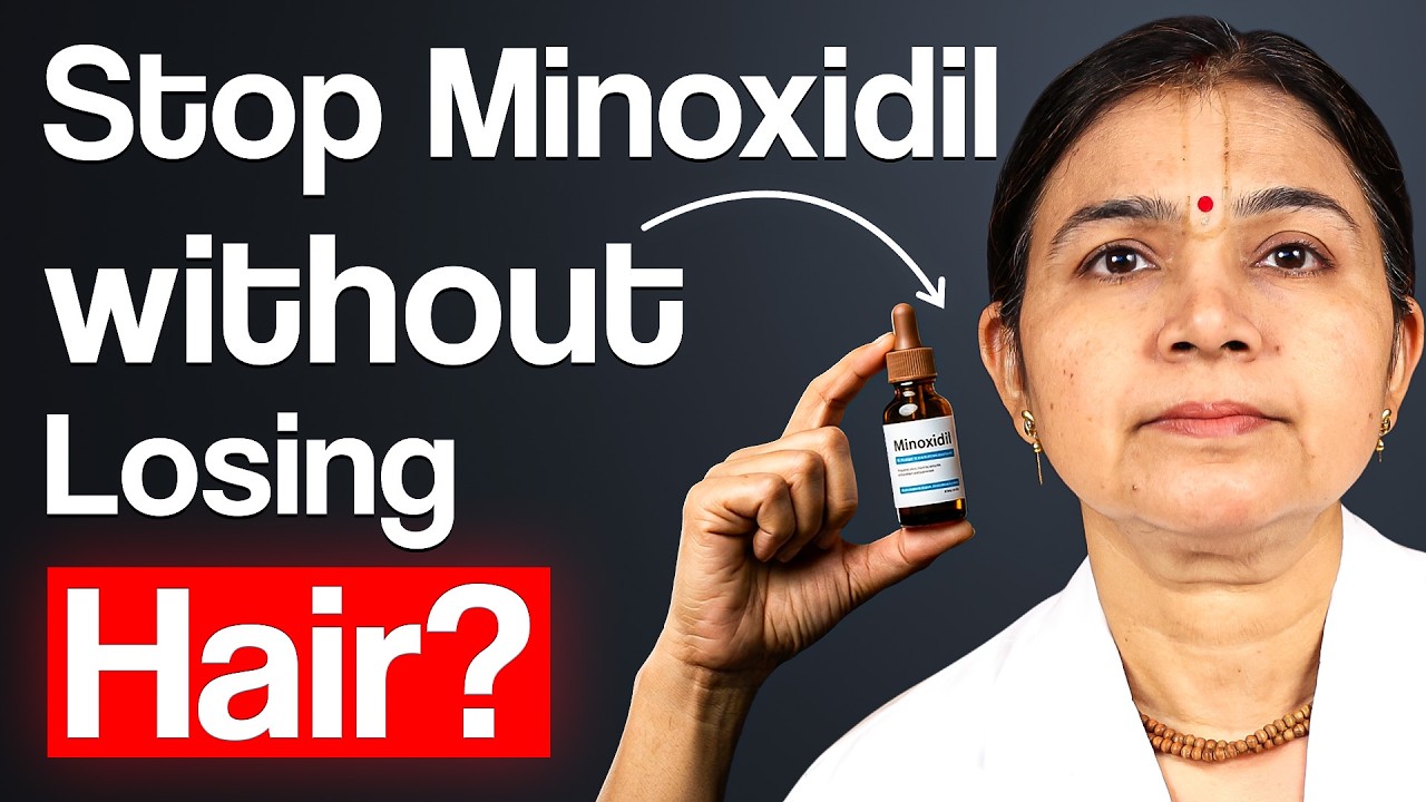 QUIT Minoxidil without Hair Loss: Receding Hairline, Male Pattern Baldness, Hair Loss Treatment