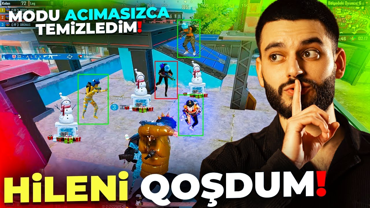 HİLENİ AÇIB MODU TEMİZLEDİM!! KİLL REKORUNA GEDERKEN?!.. 😰 | PUBG MOBILE