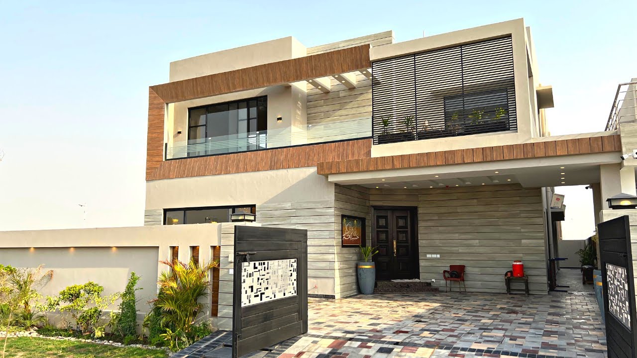 1 Kanal Proper Double Unit Modern Design House For Sale In DHA Lahore #estatelegends