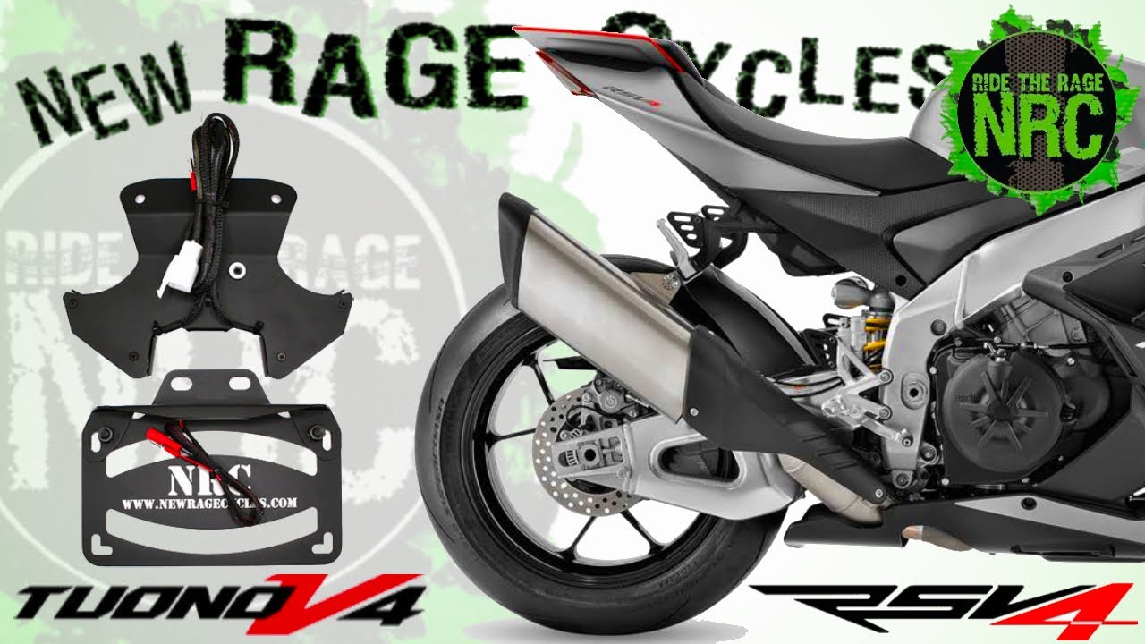 RSV4 | New Rage Cycles Fender Eliminator | Install