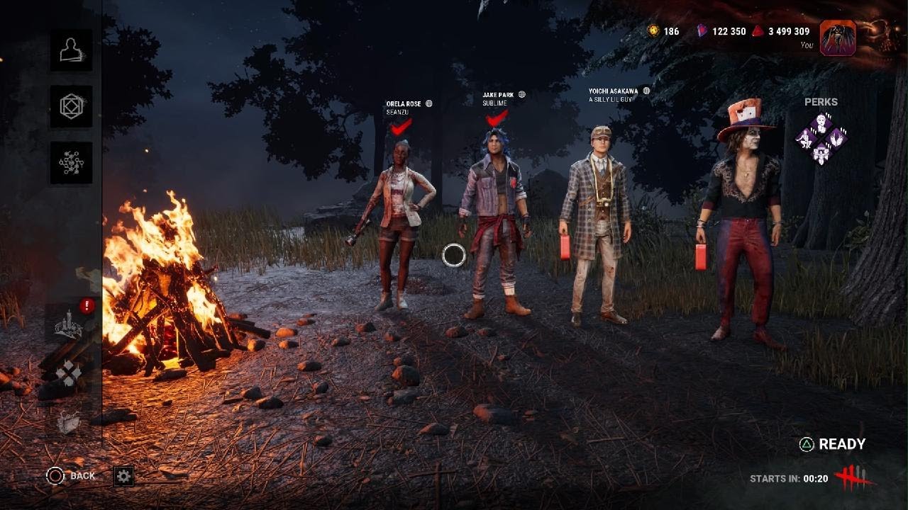 Dead by Daylight Nurse vs Ace soloq, meeting Seanzu & Ollybot