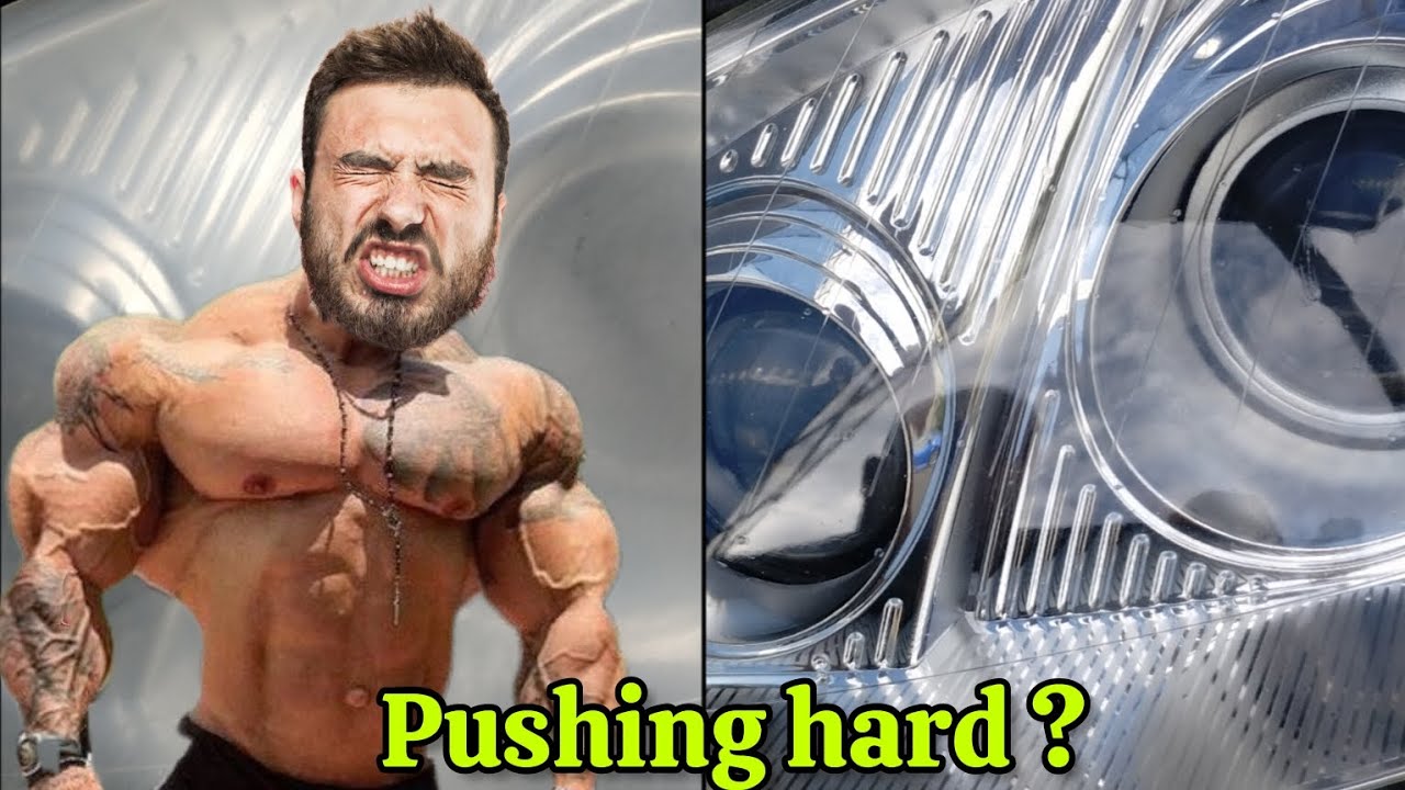 headlight restoration SANDING PRESSURES - #9 & 🌧️ The perfect Storm